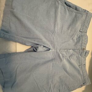 Jos. A. Bank Light Blue Flat Front Men Shorts
